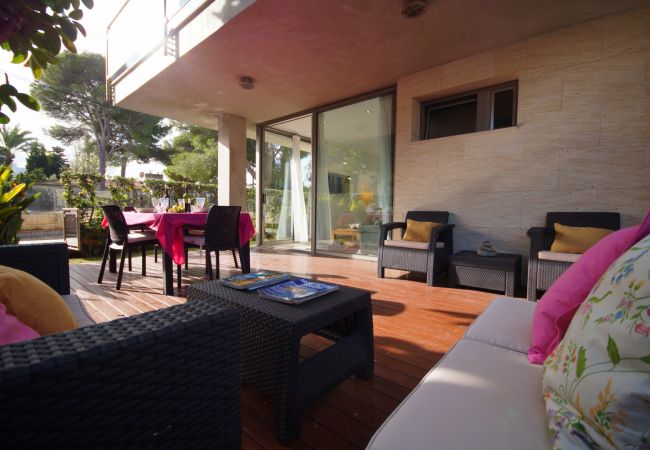 Apartamento en Port de Pollença - Superb apartment, 150 m to beach!, beautiful pool!