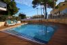 Ferienwohnung in Port de Pollença - Superb apartment, 150 m to beach!, beautiful pool!